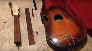 Video thumbnail for c.1930 Kay Kraft Venetian Archtop Guitar REPAIR & DEMO by The Guitologist
