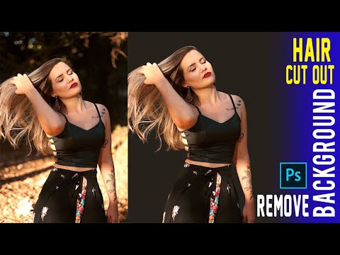 The Best Way And Fastest Way To Select Hair In Adobe Photoshop New Tutorial year 2020