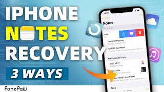 How to Fix iPhone Notes Disappeared in 3 WAYS | Easy iPhone Notes Recovery