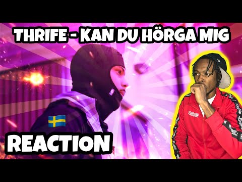 AMERICAN REACTS TO SWEDISH RAP! Thrife - KAN DU HÖRA MIG