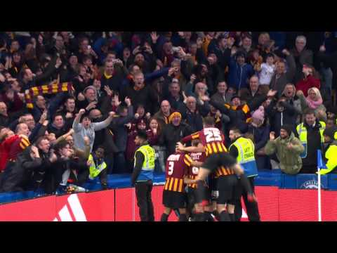 Chelsea 2 Bradford City 4 - Extended Highlights