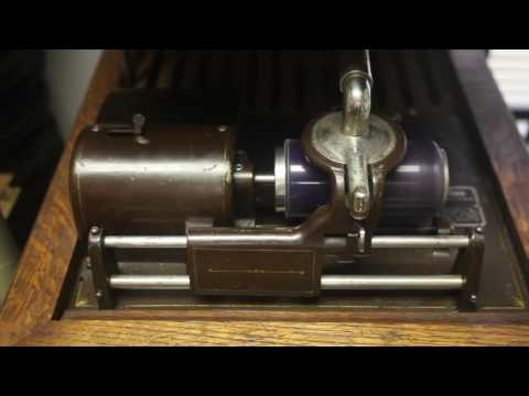 Snow Deer - Edison cylinder record