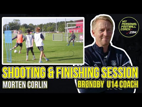Brøndby Shooting & Finishing practice | Professional Soccer Training