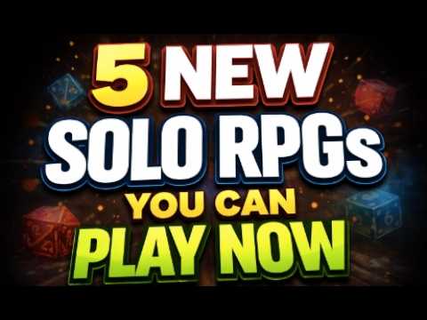 5 neue Solo-RPGs, die du jetzt spielen kannst