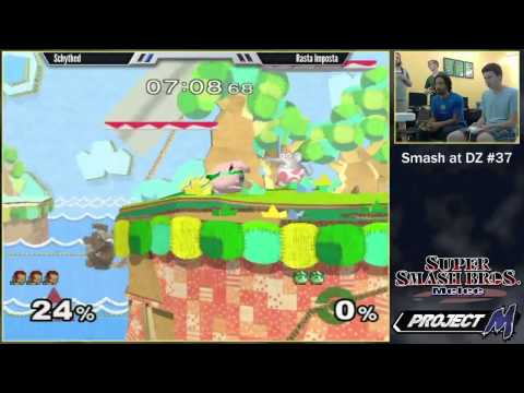 Schythed VS Rasta Imposta - Smash at DZ #37 Melee Singles