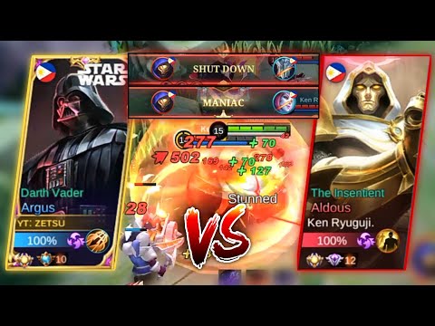 ARGUS VS TOP GLOBAL ALDOUS MANIAC!!! INTENSE FIGHT | ARGUS BEST BUILD 2022