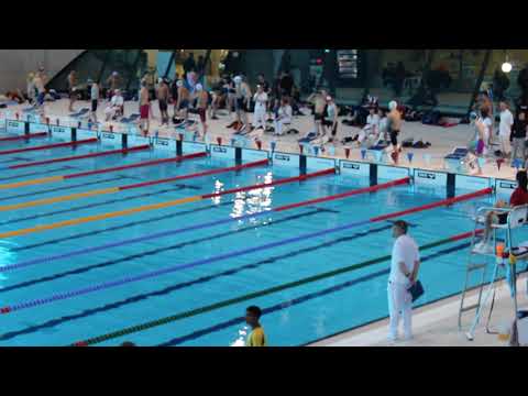Tommy L4 16yrs 50m Breaststroke | Middlesex Championships 2017 | Gold Medal 30.67sec