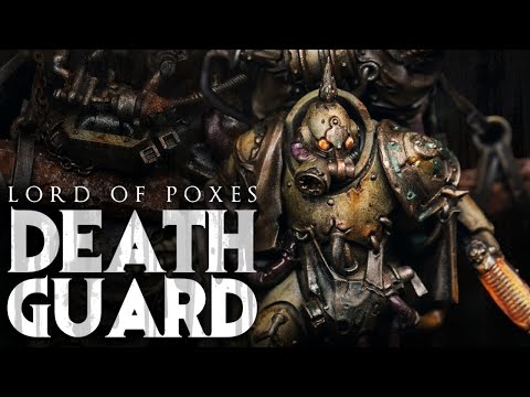 DEATH GUARD Lord of Poxes || How to Paint in the Grimdark Style || WARHAMMER 40000