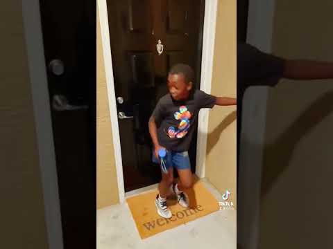 Ding Dong Ditch in The Hood! Part 1 😂😂😭 #shorts