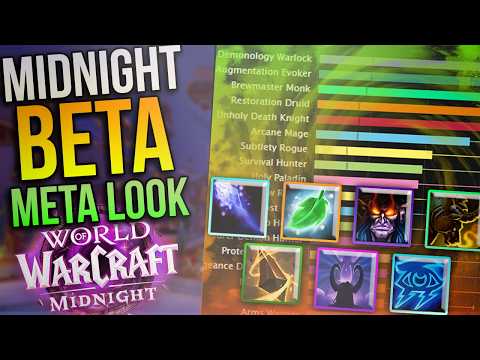 Midnight Beta | Specs Mythic+ & Raid Meta In Season 1 | How's It Looking?