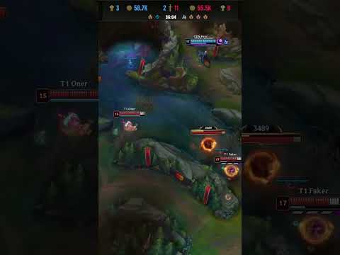 T1 Oner chases GEN bot and dies