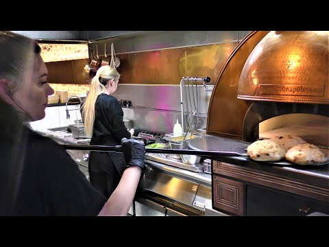 Street Food in Warsaw, Poland. Prepare, Cook and Eat Yummi Food@Browary Food Hall