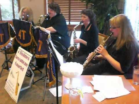 4 Tissimos Sax Quartet at the Oasis Cafe, 3 May 2013