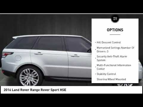 2016 Land Rover Range Rover Sport EDISON NJ L17701AA