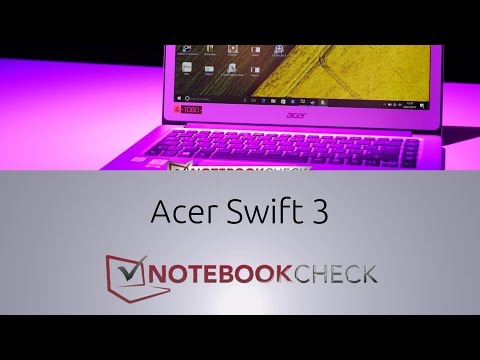 Acer Swift 3 review and tests - Core i7 ultrabook scores 85%