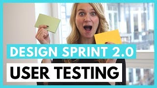 DESIGN SPRINT 2.0 - USER TESTING - AJ&Smart