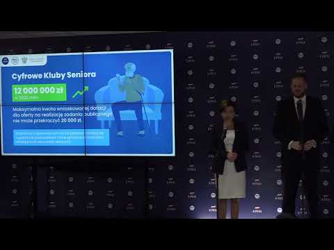 Marlena Maląg o czternastej emeryturze i cyfrowych klubach seniora