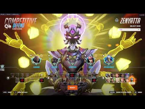 IDDQD INSANE ZENYATTA GAMEPLAY OVERWATCH 2 SEASON 19