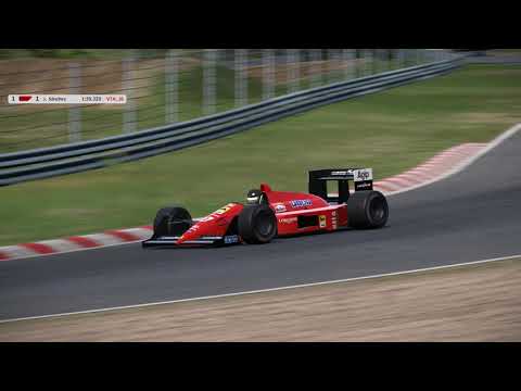 AMS2 Spa Francorchamps 1993 Ferrari F1-87/88C (F. Classic Gen. 2 Modelo 3)