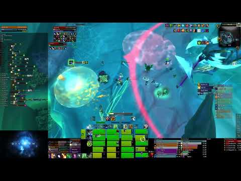 Divinum vs Sennarth (mythic firstkill) [Resto Druid POV]