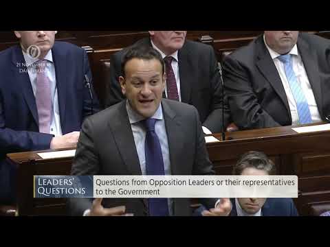 Deputy Micheál Martin - Leaders’ Questions - 21.11.2018