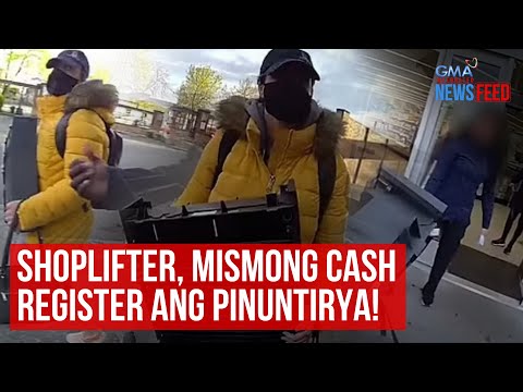 Shoplifter, mismong cash register ang pinuntirya! GMA Integrated Newsfeed