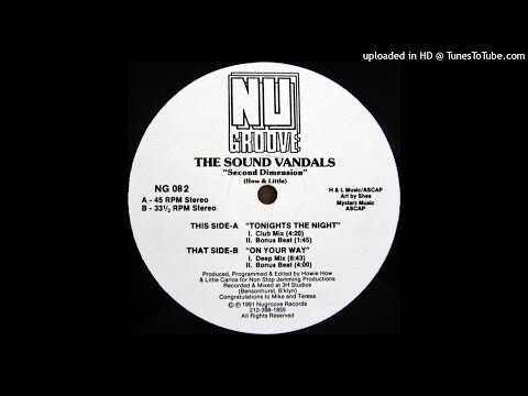 The Sound Vandals | Tonights The Night (Club Mix)