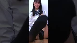 【制服】ノーハンドストッキング