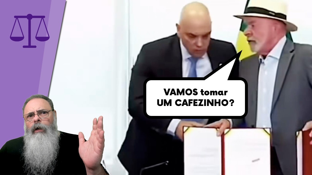 LULA chama MORAES para "TOMAR um CAFEZINHO": É MUITA ISENÇÃO e DEMOCRACIA