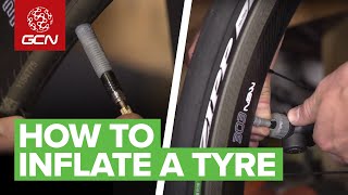 How To Pump A Bike Tyre