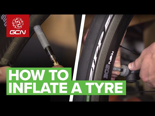 How To Inflate A Bicycle Tyre | GCN
