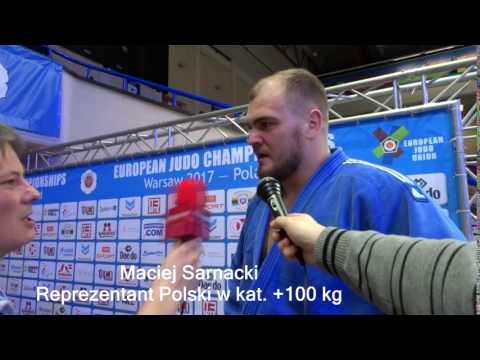 Maciej Sarnacki po pokonaniu Węgra Barnę Bora