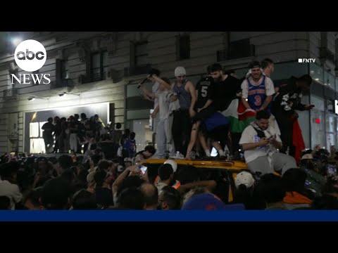 Arrests made in New York City after Knicks win
