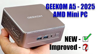 Geekom A5 Mini PC NEW for 2025! Is it a Refresh or a Downgrade?