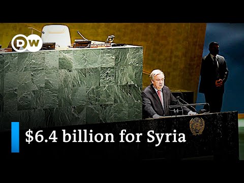 Syria donor conference falls short of $10 billion goal | DW News
