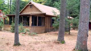 preview picture of video 'True Adirondack Cottage in The Pines'