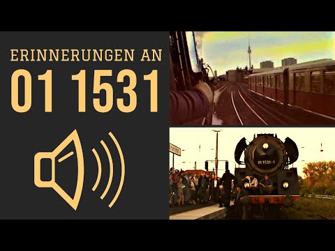 Memories of 01 1531-1 | Hard exhausts from express trains on the Berlin light rail!