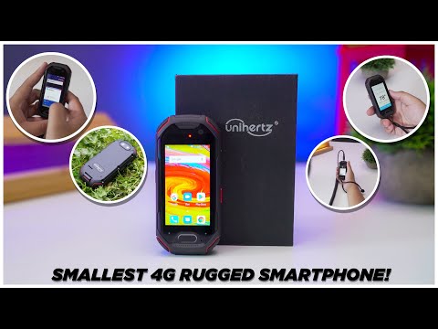 The Smallest Rugged 4G Smartphone - Unihertz Atom
