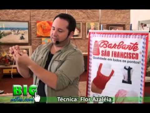 PARTE 01 - BIG ARTS - CURSO COM MARCELO NUNES - TÉCNICA FLOR AZALEIA
