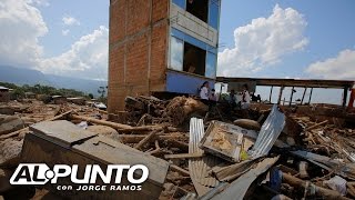Sobreviviente de avalancha en Colombia espera encontrar con vida a su hija