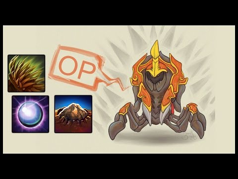 Dota 2 Mods | COMPLETELY OP FOUNTAIN CAMPING! 160 KILLS!! | Baumi plays Legends of Dota