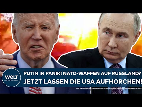 UKRAINE-KRIEG: Panik bei Wladimir Putin! NATO-Waffen auf Russland? Jetzt lassen die USA aufhorchen!