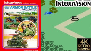 Armor Battle Intellivision 4k Gameplay