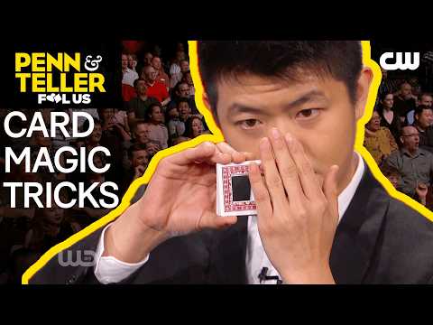 Penn & Teller: Fool Us Season 5 Magicians Perform Card Magic Tricks Compilation - PART 1 | The CW