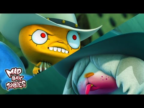 Zombie animation: Zombie Cowboy Western (Part 2) - Mad Box Zombies