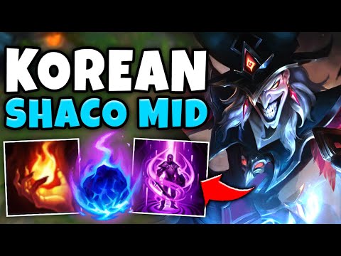 KOREAN AP SHACO MID IS ACTUALLY FREE LP!! - Pink Ward Shaco