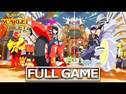 POKÉMON SCARLET & VIOLET Full Gameplay Walkthrough / No Commentary 【FULL GAME】 HD