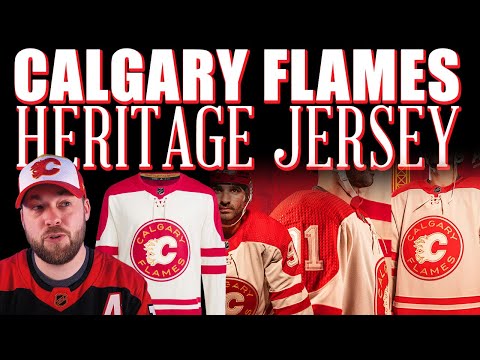 Calgary Flames Heritage Classic Jersey Released!