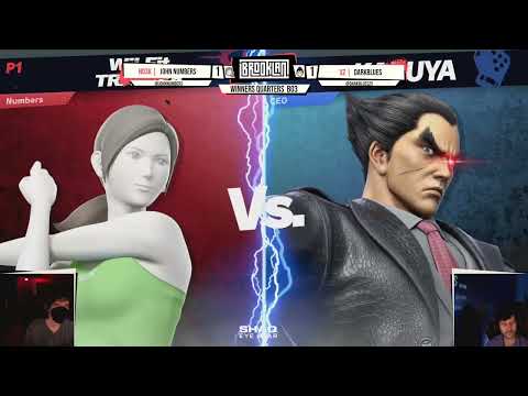 BrookLAN Brawls 45 - Ho3k | John Numbers (Wii Fit) v. XZ | Darkblues (Kazuya) - Winners Quarters