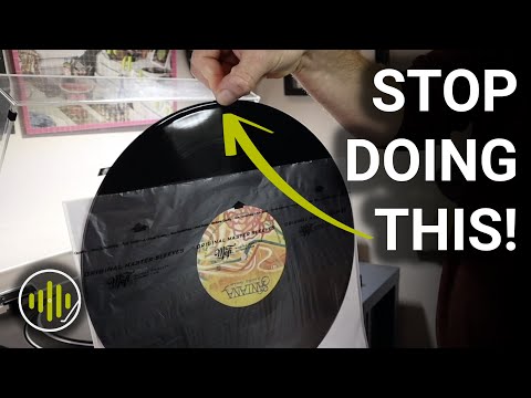 How to Handle Vinyl Records Correctly - Vinyl 101